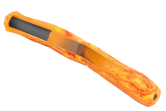 Ruffwear Gnawt-a-Stick™ Floating Rubber Fetch Toy Medium, Salamander Orange