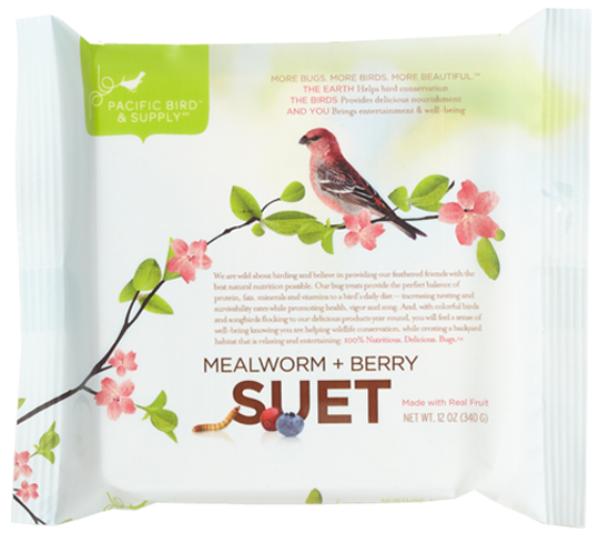 PB-SUET MEALWORM + BERRY 12oz