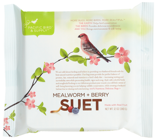 PB-SUET MEALWORM + BERRY 12oz