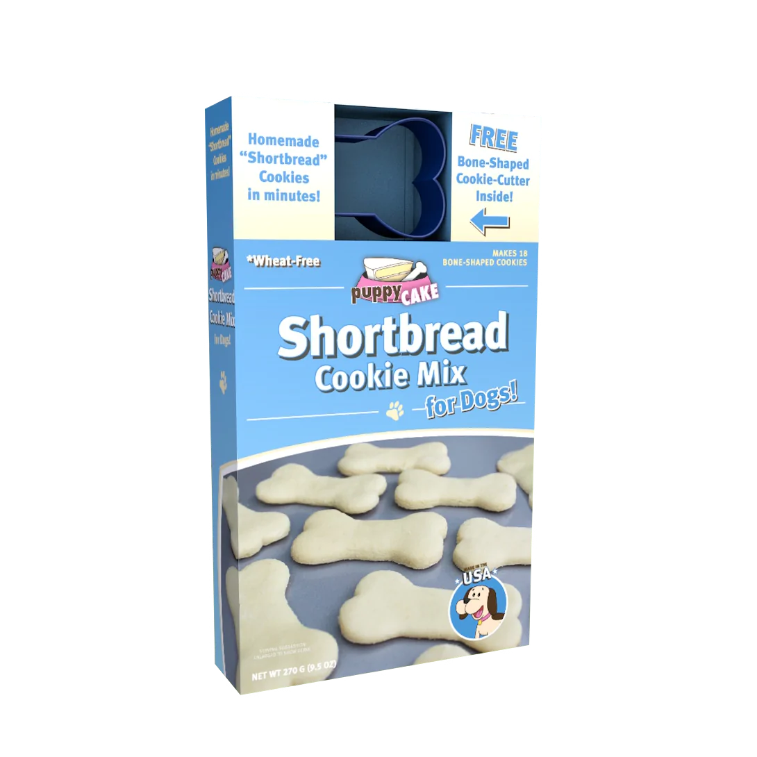 PUPPY CAKE SHORTBREAD COOKIE