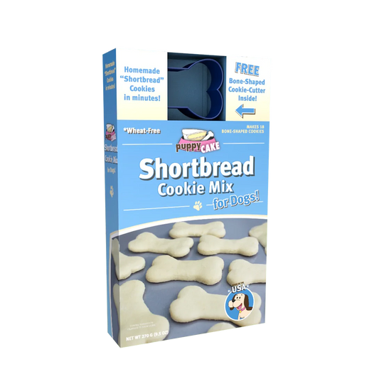PUPPY CAKE SHORTBREAD COOKIE