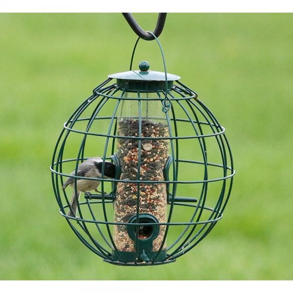 PETITE ORB CAGED SEED FEEDER