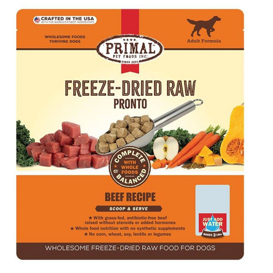 PRIMAL FD PRONTO BEEF 25Z
