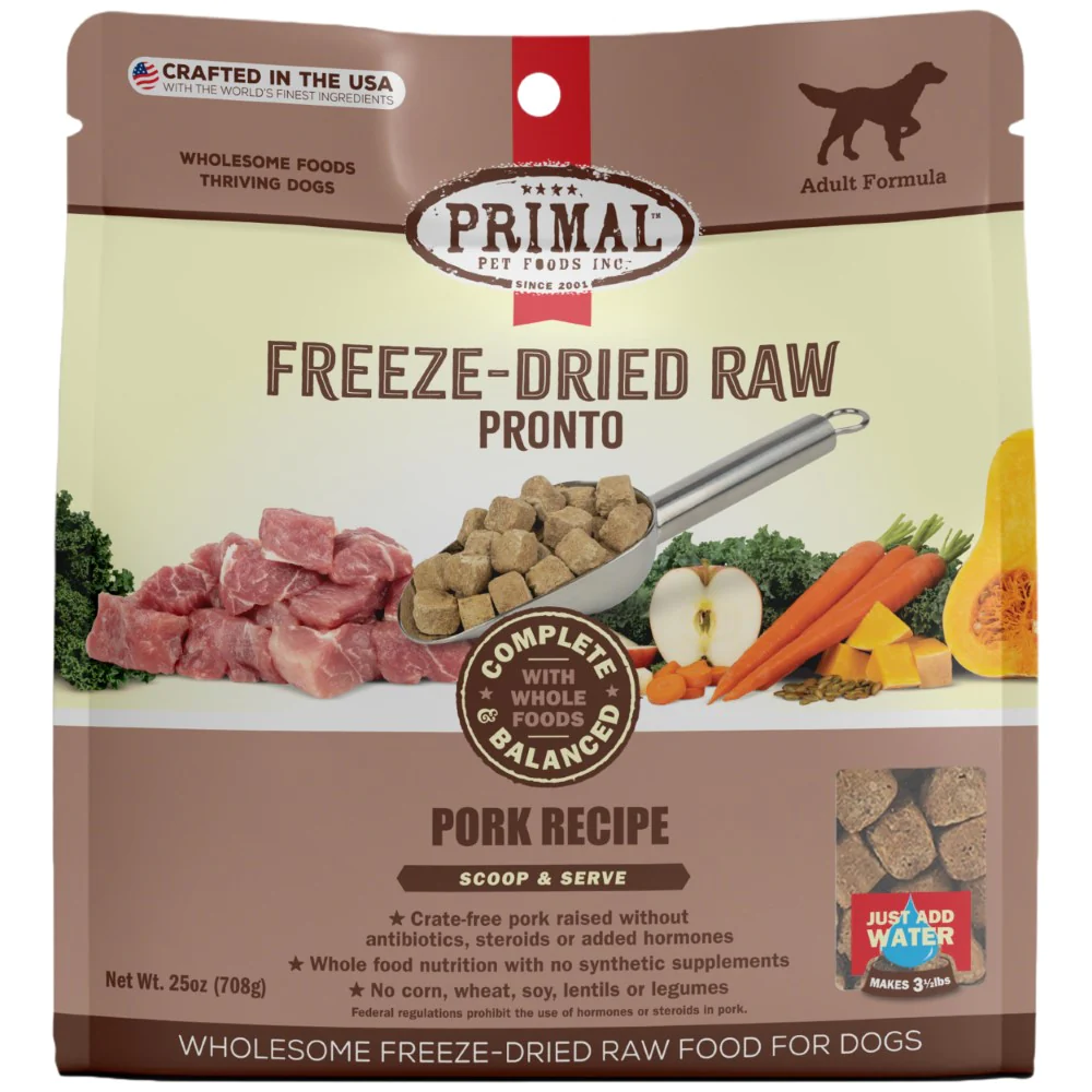 PRIMAL FD PRONTO PORK 25Z