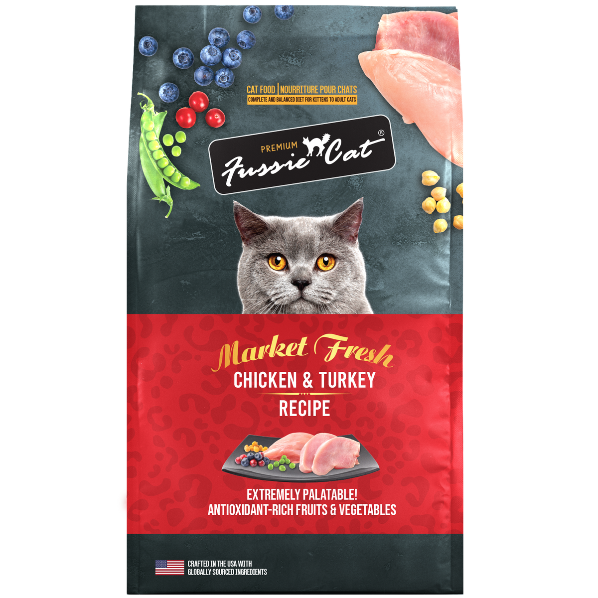 FUSSIE CAT FRESH CH TURK 10#
