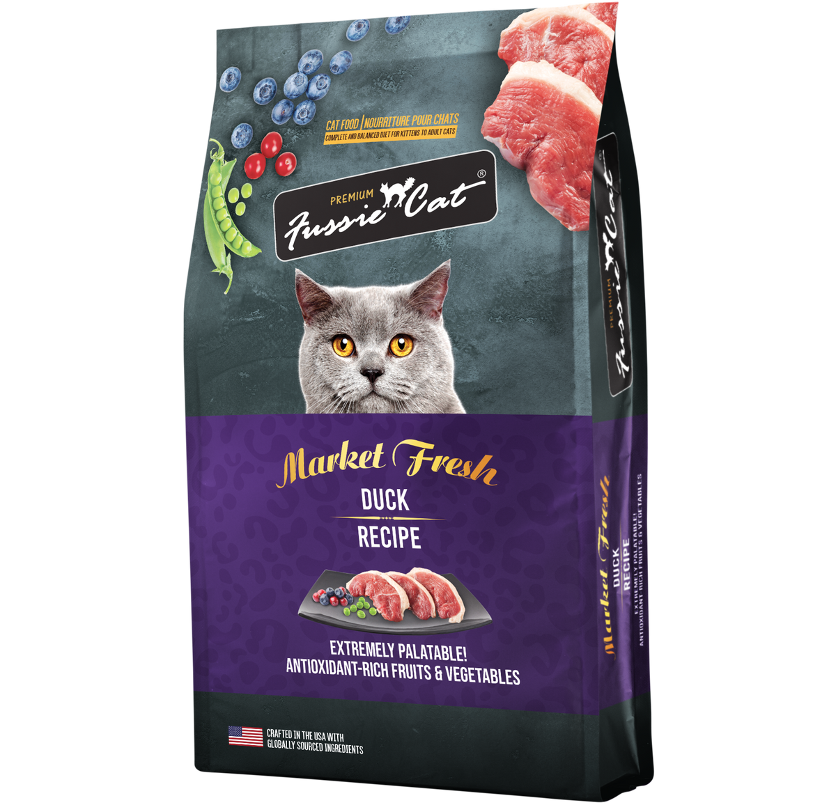 FUSSIE CAT FRESH DUCK 10#