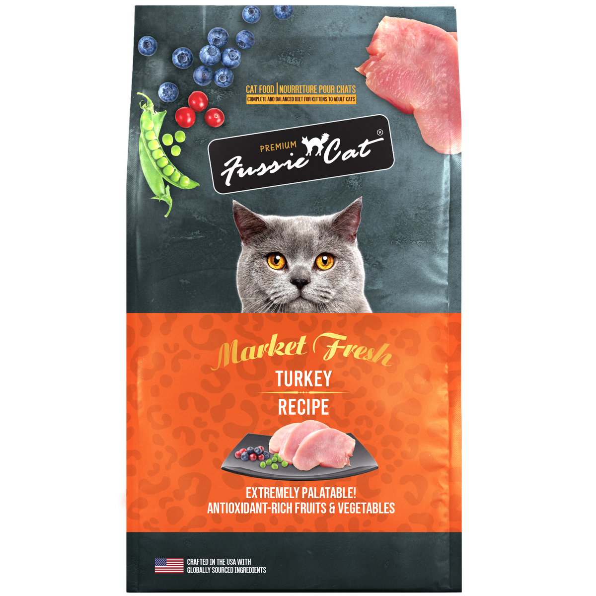 FUSSIE CAT FRESH TURKEY 10#