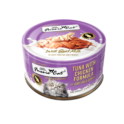FUSSIE CAT TUNA CH IN GOAT