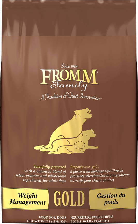 FROMM GOLD WT MNGT DOG 30#