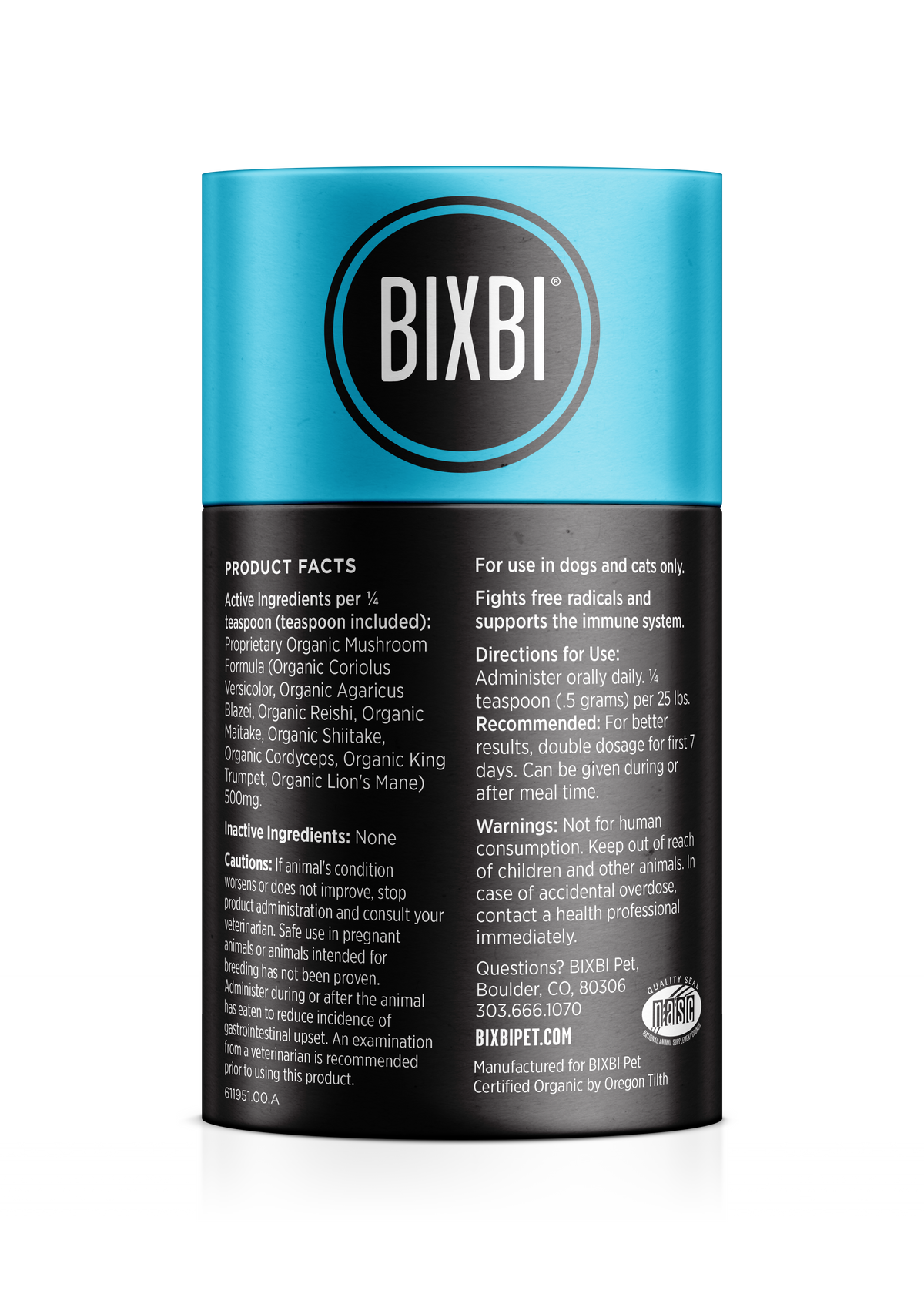 BIXBI IMMUND PWD MSHRM 60G