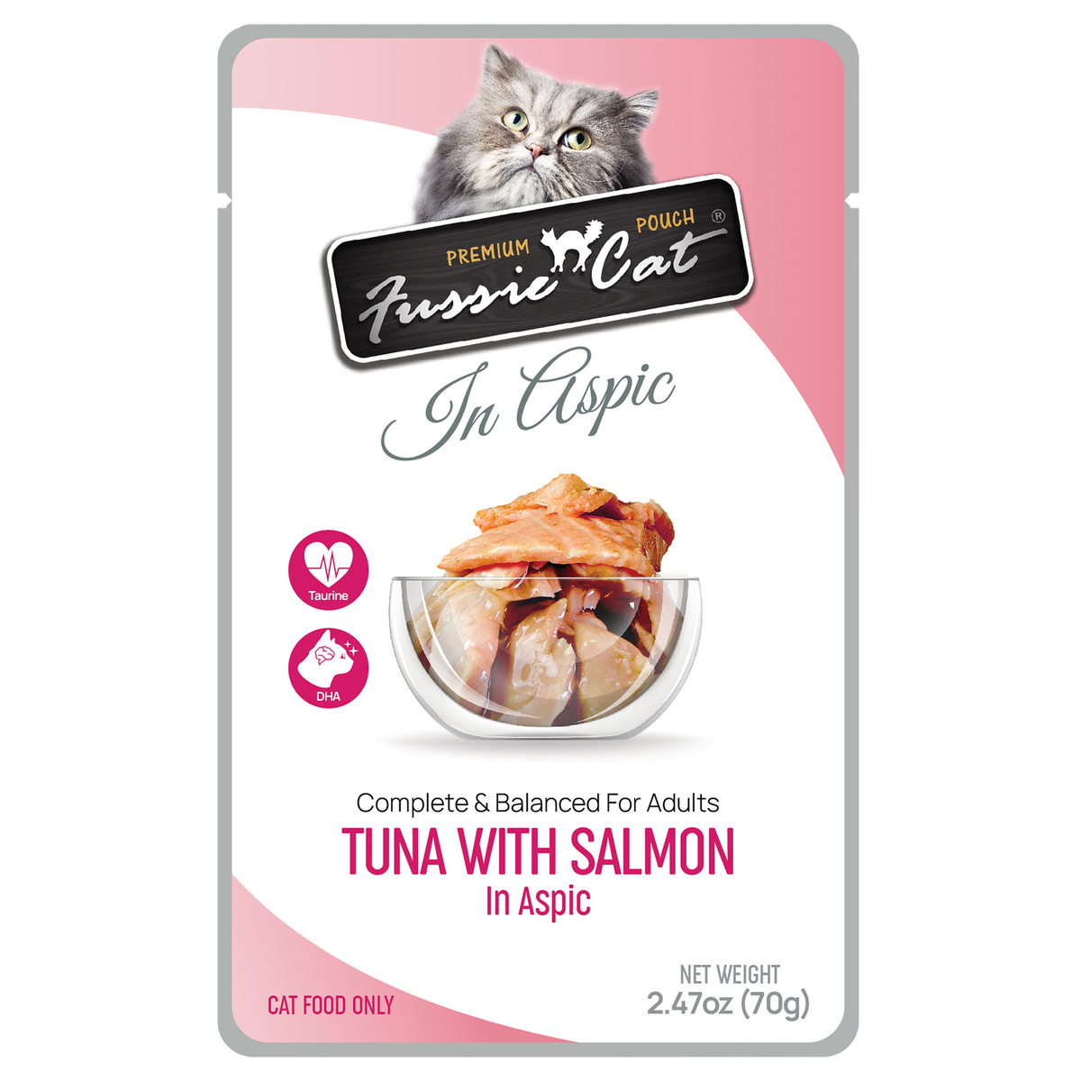 FUSSIE CAT TUNA/SLM/ASP POUCH