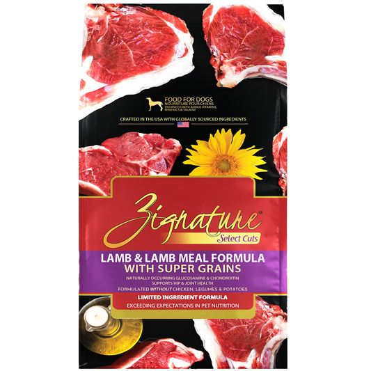 ZIGNATURE SLCT CUTS LAMB 4#