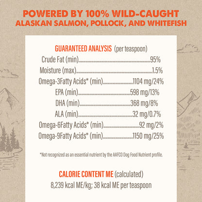 GRIZZLY SALMON OIL 16 OZ