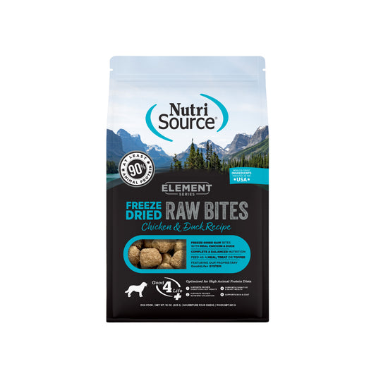 ELEMENTS CH/DUCK FD RAW BITES
