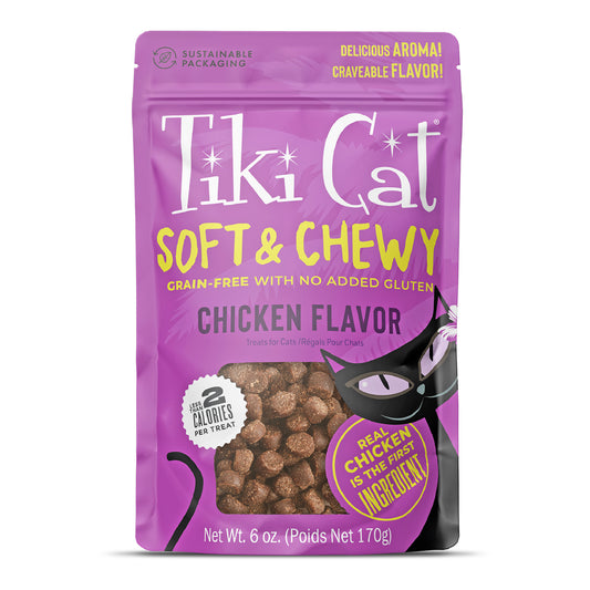 TIKI CAT SOFT CH TREAT 6Z