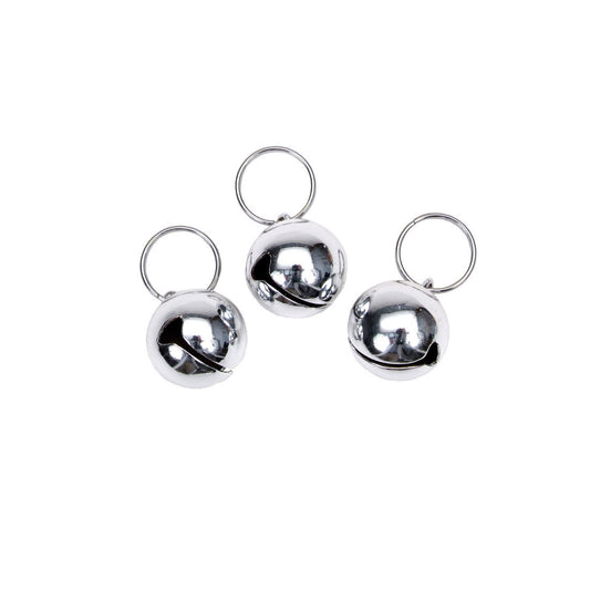 DOG BELL ROUND 3PK SILVER