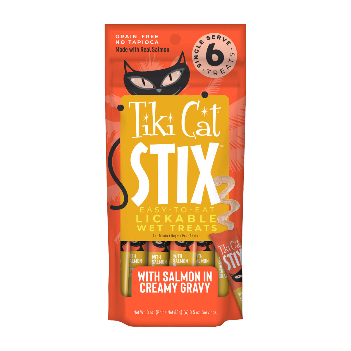 TIKI CAT STIX SALMON MOUSSE 3Z