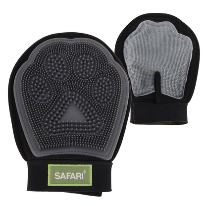 SAFARI GROOM MITT BLK GREY