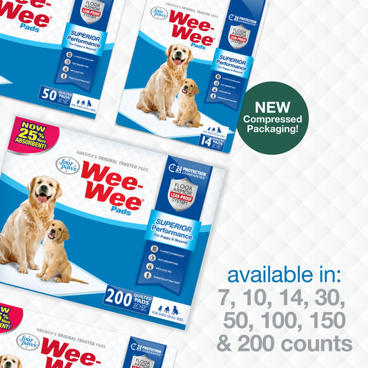 FOUR PAWS WEE WEE PADS 14 PACK