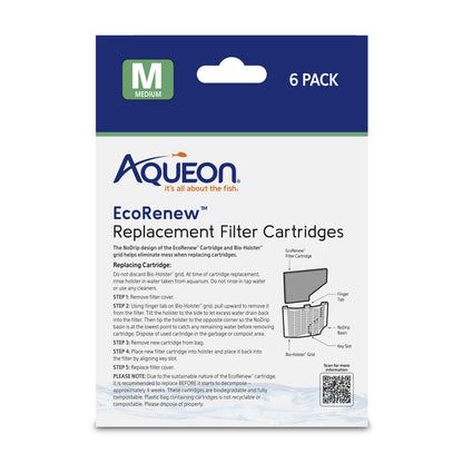 AQE CARTRIDGE ECO RENEW M 6PK