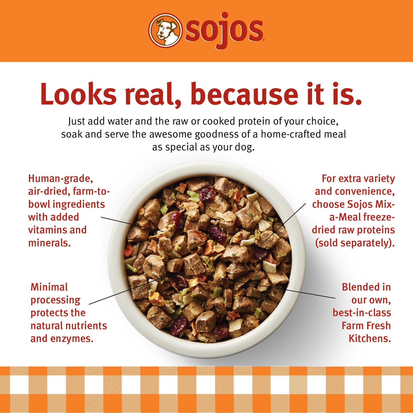 SOJOS FD MIX ML GF FRT/VEG 8#