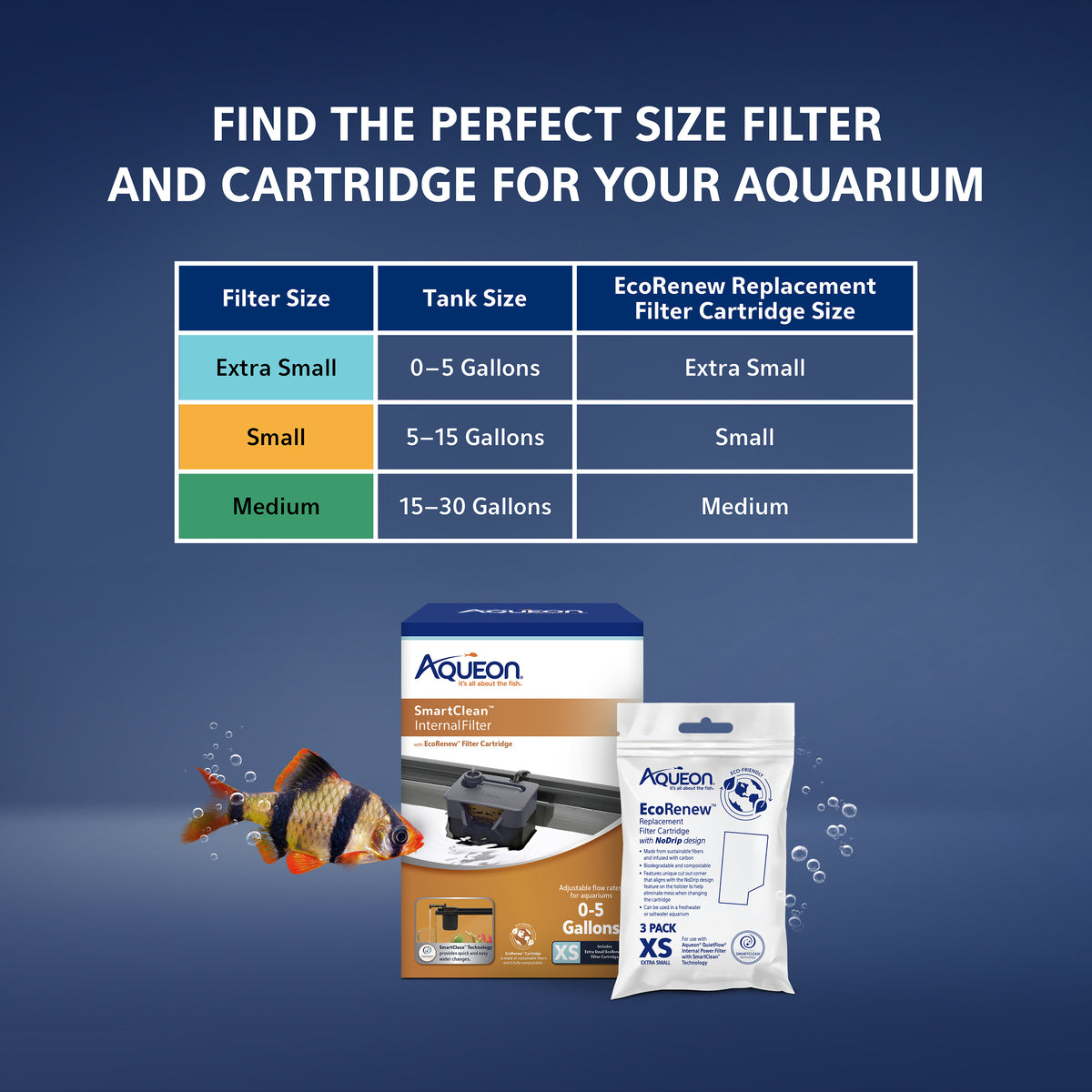 AQUEON QUIETFLOW INTERNAL XS