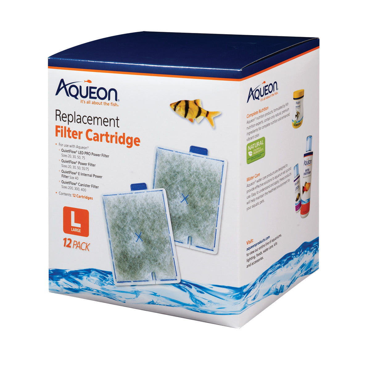 AQE CARTRIDGE Q-FLOW 12PK L