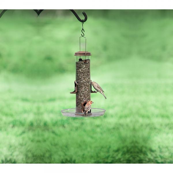 Backyard Essentials Standard Seed Tube Feeder Antique Copper - RJ Paddywacks