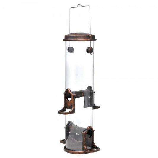 Backyard Essentials Standard Seed Tube Feeder Antique Copper - RJ Paddywacks