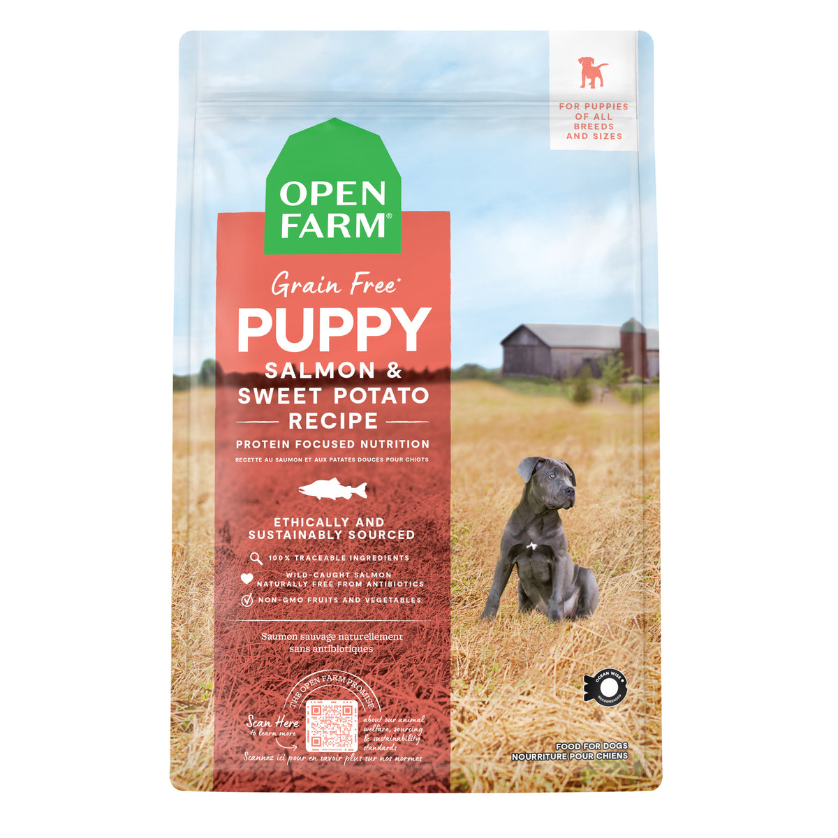 OPEN FARM PUP SMN SWPOT 22#