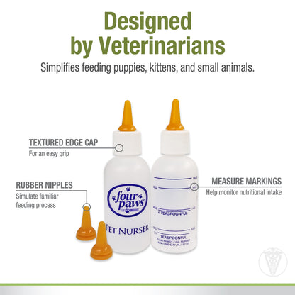 FOUR PAWS PET NURSER 2oz. BOTT