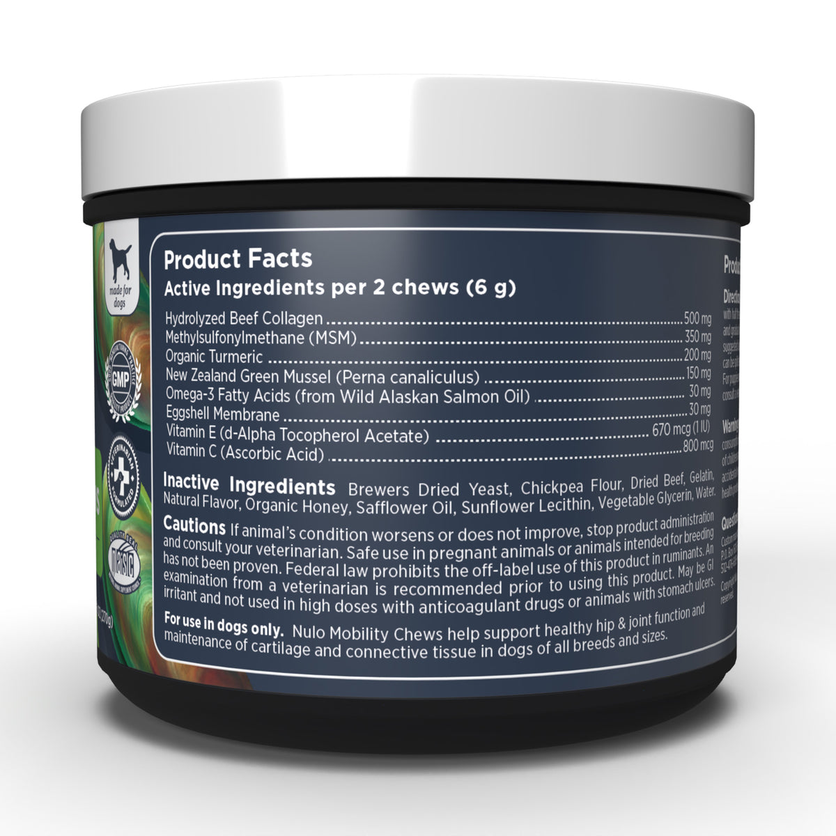 NULO MOBILITY CHEW SUPP 9.5Z