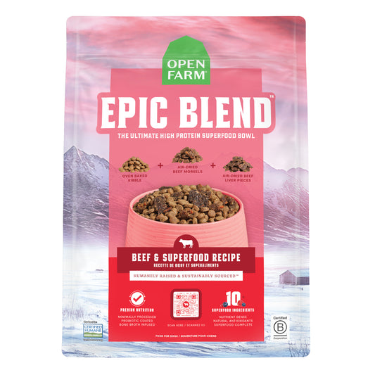 OPEN FARM EPIC BLND BEEF 3.5#