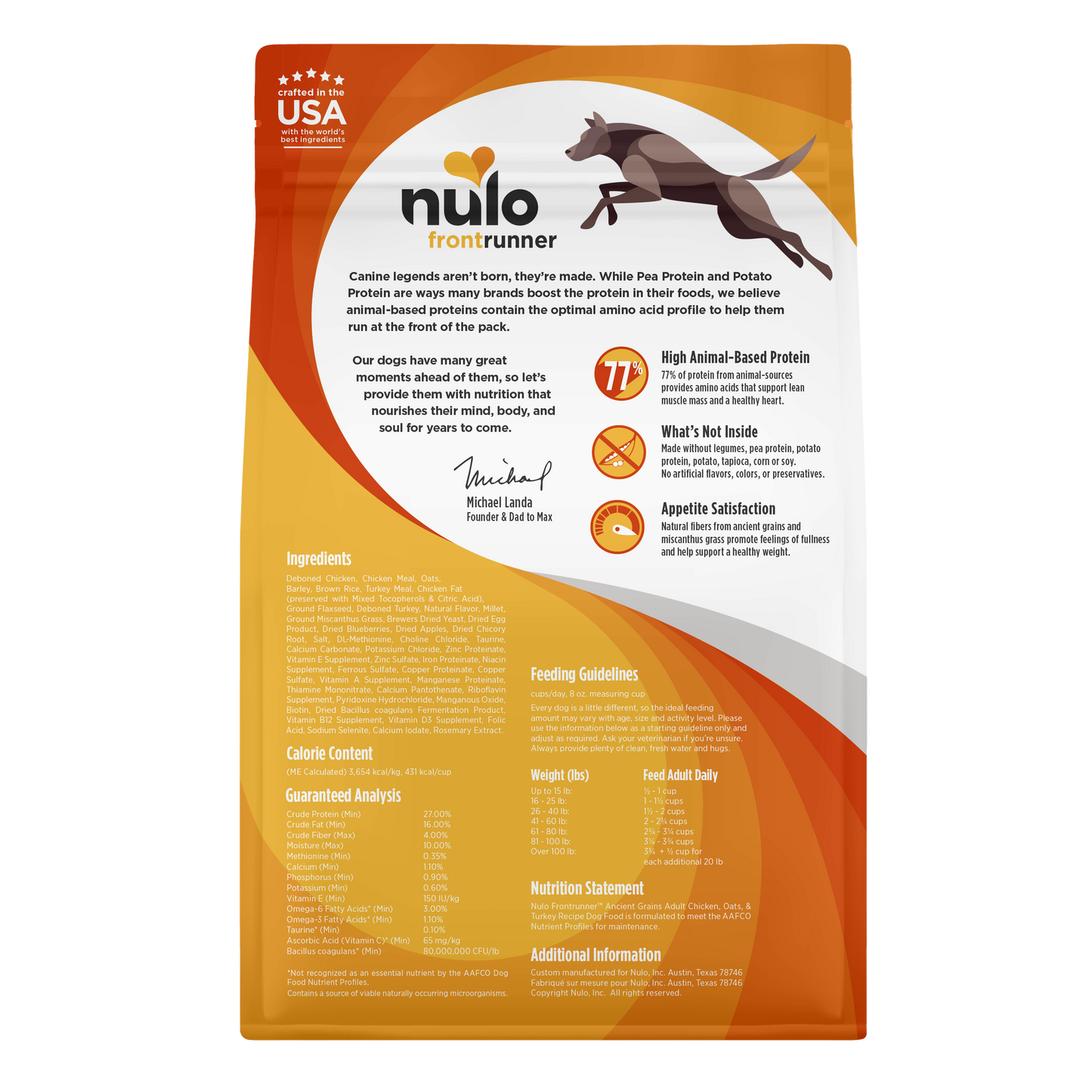 NULO FRONTRUNNER CHIK/OAT 3#