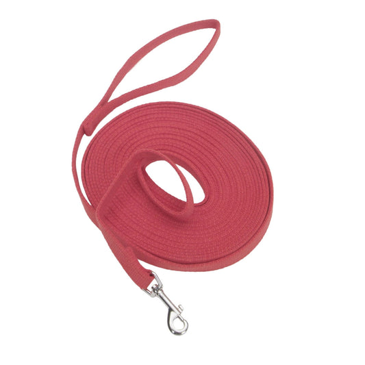 20' COTTON WEB LEAD RED