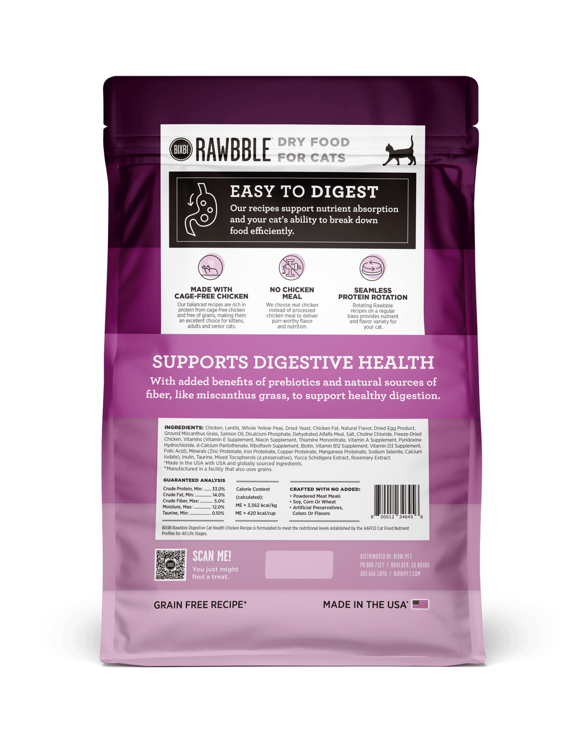 BIXBI CAT RAWBBLE CH DIGEST 3 - RJ Paddywacks