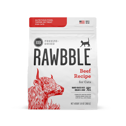 BIXBI CAT RAWBBLE FD BF 10Z - RJ Paddywacks
