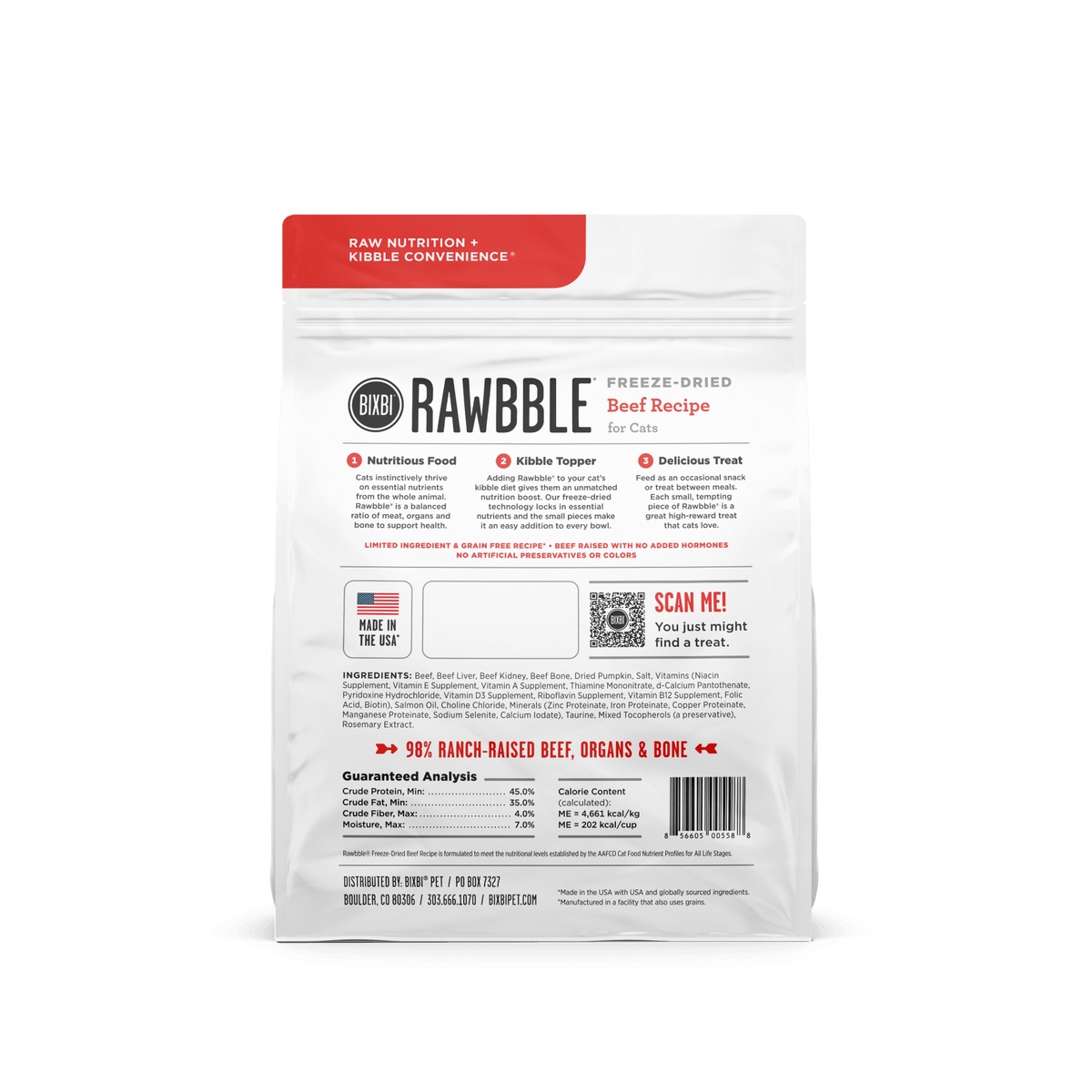 BIXBI CAT RAWBBLE FD BF 3.5Z - RJ Paddywacks