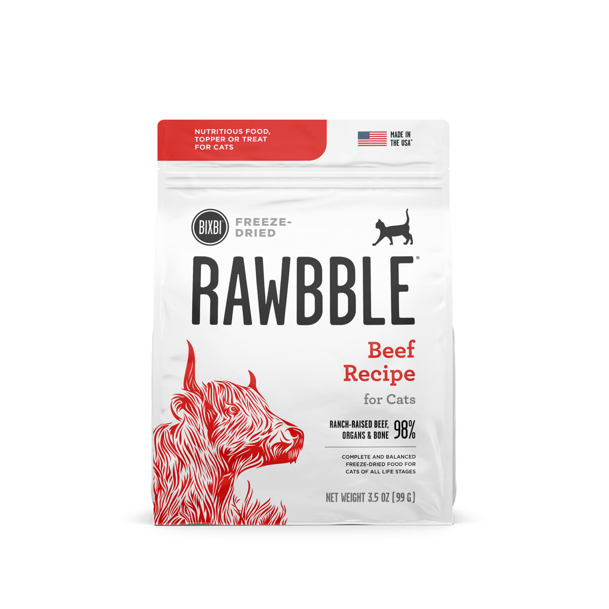 BIXBI CAT RAWBBLE FD BF 3.5Z - RJ Paddywacks