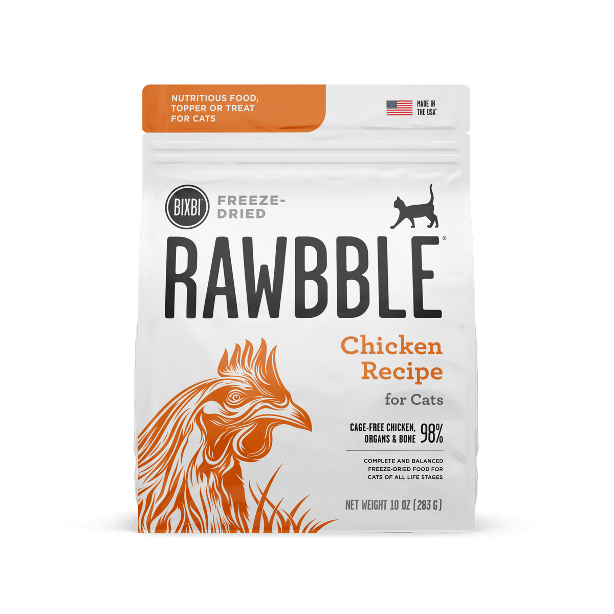 BIXBI CAT RAWBBLE FD CH 10Z - RJ Paddywacks