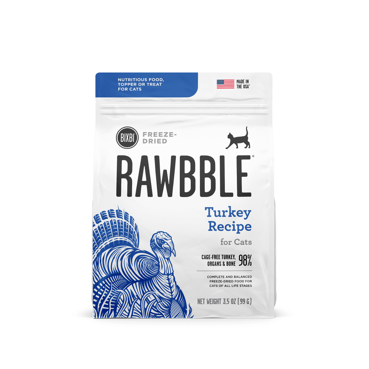 BIXBI CAT RAWBBLE FD TRK 3.5Z - RJ Paddywacks