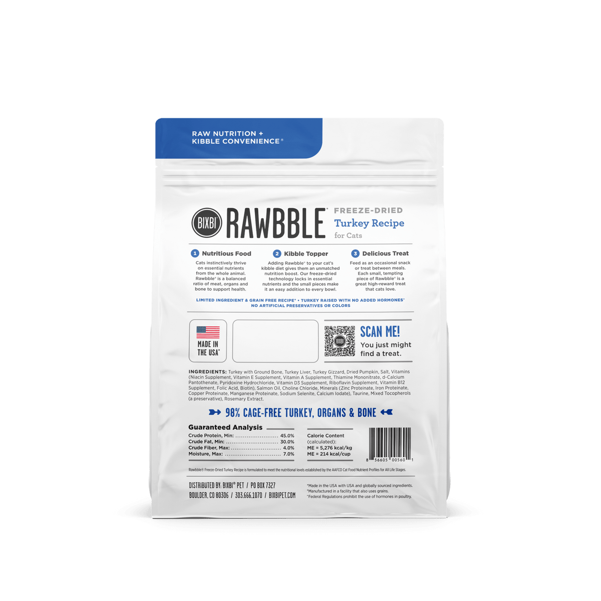 BIXBI CAT RAWBBLE FD TRK 3.5Z - RJ Paddywacks