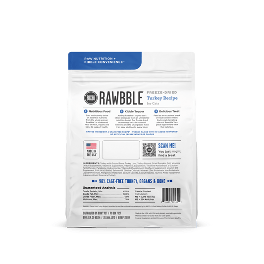 BIXBI CAT RAWBBLE FD TRK 3.5Z - RJ Paddywacks