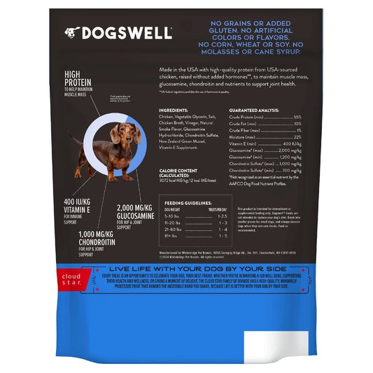 DOGSWELL HIPJNT JERK MIN CH 4Z
