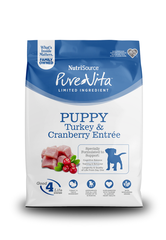 PVITA TURKEY/CRANBERRY PUP 25#
