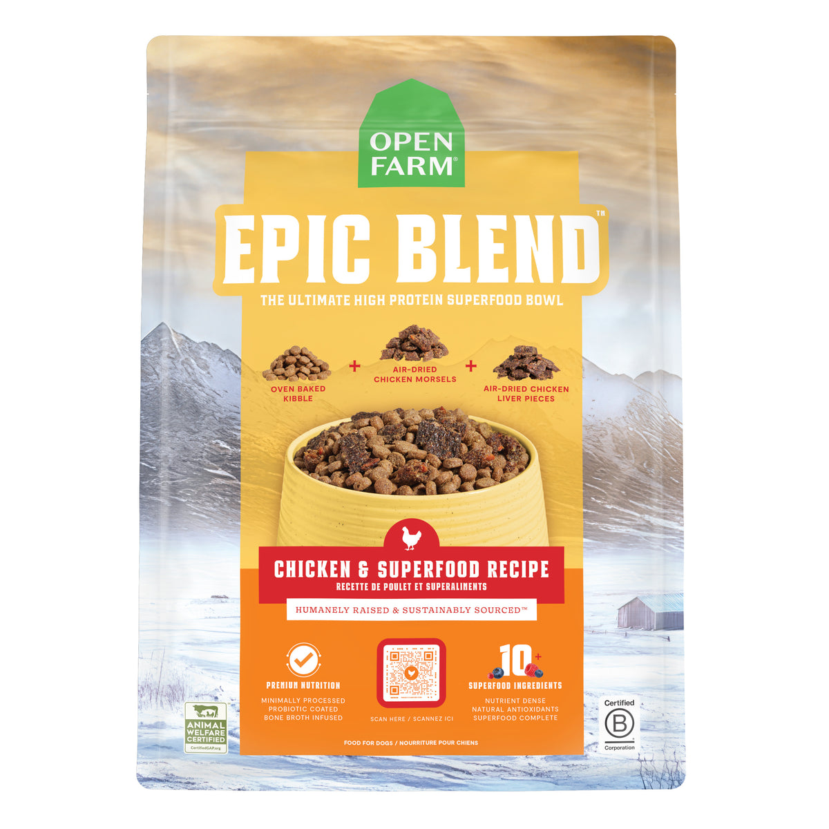 OPEN FARM EPIC BLND CH 3.5#