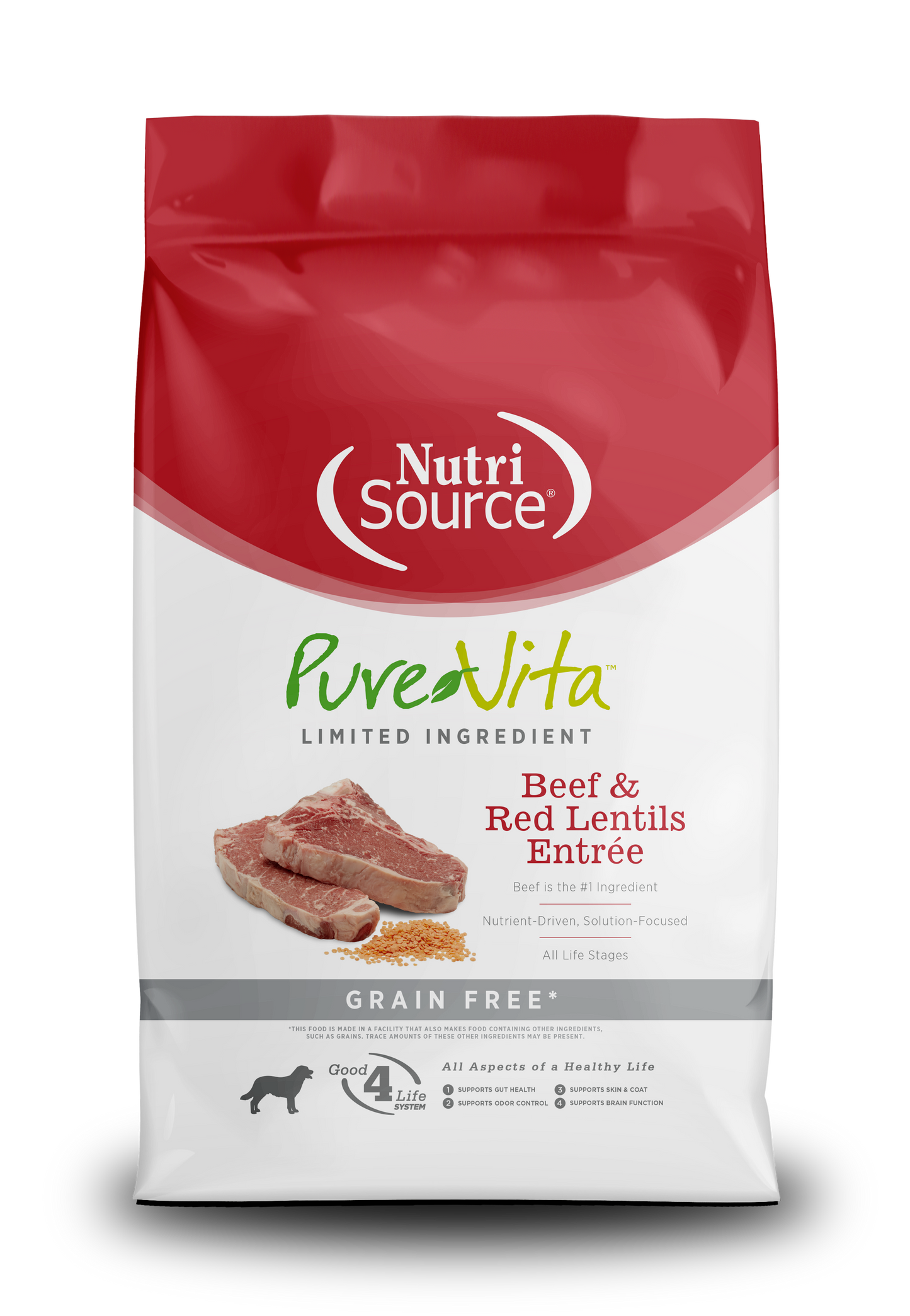 PVITA BEEF & LENTIL GF 25#