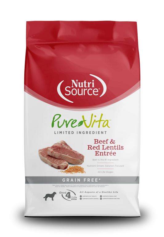 PVITA BEEF & LENTIL GF 25#