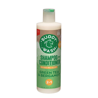 BUDDY WASH 2 IN 1 GRN TEA 16Z