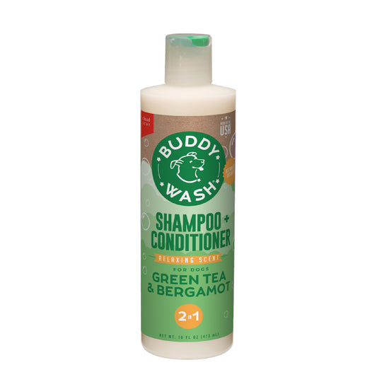 BUDDY WASH 2 IN 1 GRN TEA 16Z